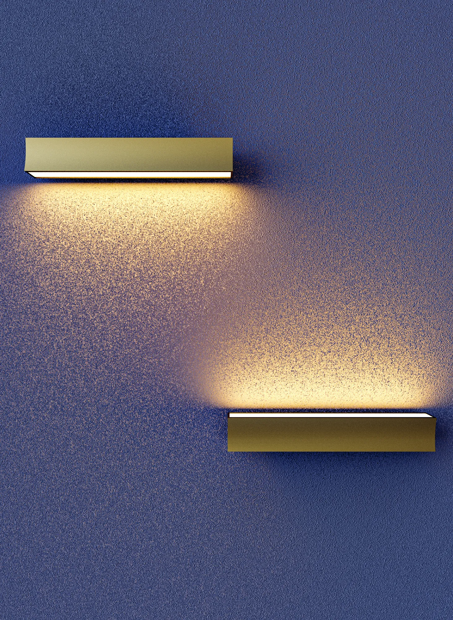 Hanok Sand Brown Wall Lights Mantra Fusion Flush Wall Lights